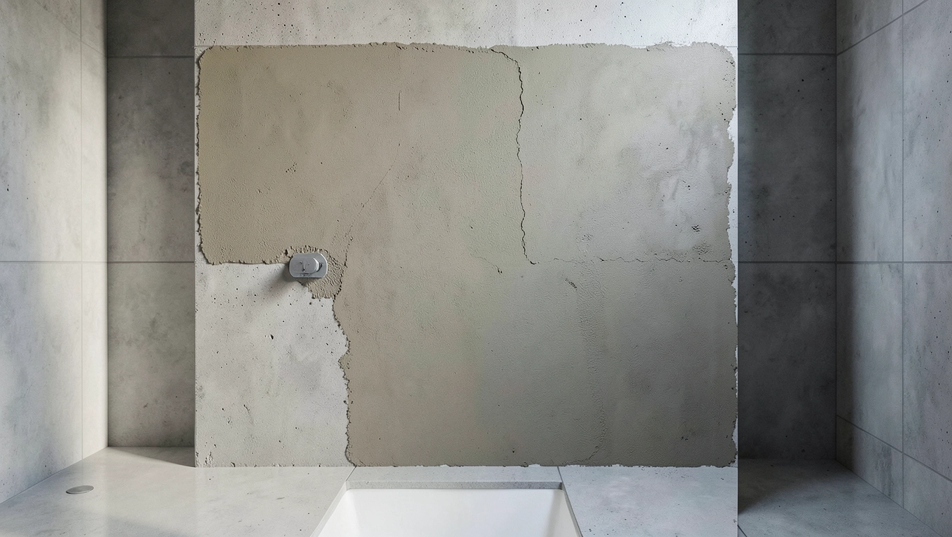 Montaż betonu architektonicznego w łazience krok po kroku