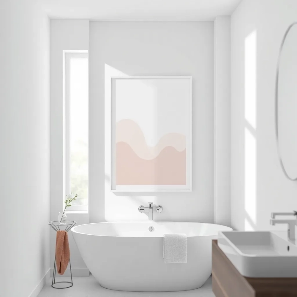 Plakat do łazienki 50x70