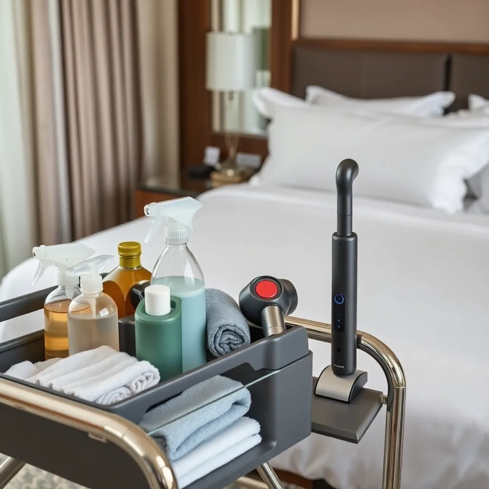 Procedura sprzątania pokoju w hotelu