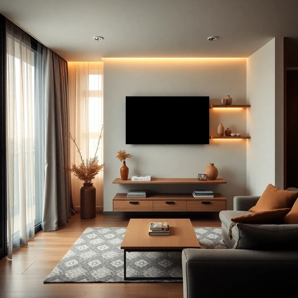 Salon 25m2 w bloku