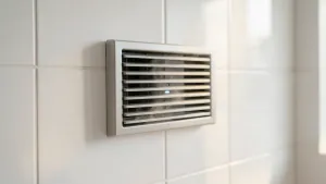 elektryczna kratka wentylacyjna do łazienki