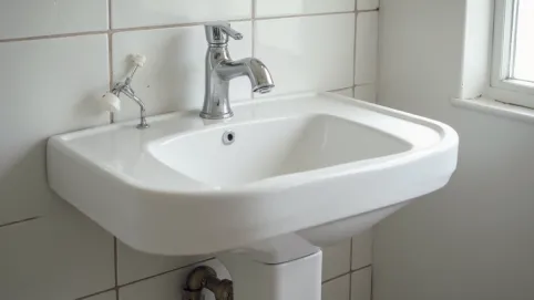 montaż umywalki wolnostojącej