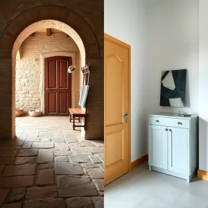 Przedpokój a sień