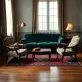 Salon w stylu vintage