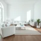 Salon z białymi meblami inspiracje