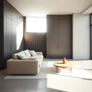 Salon z szafą