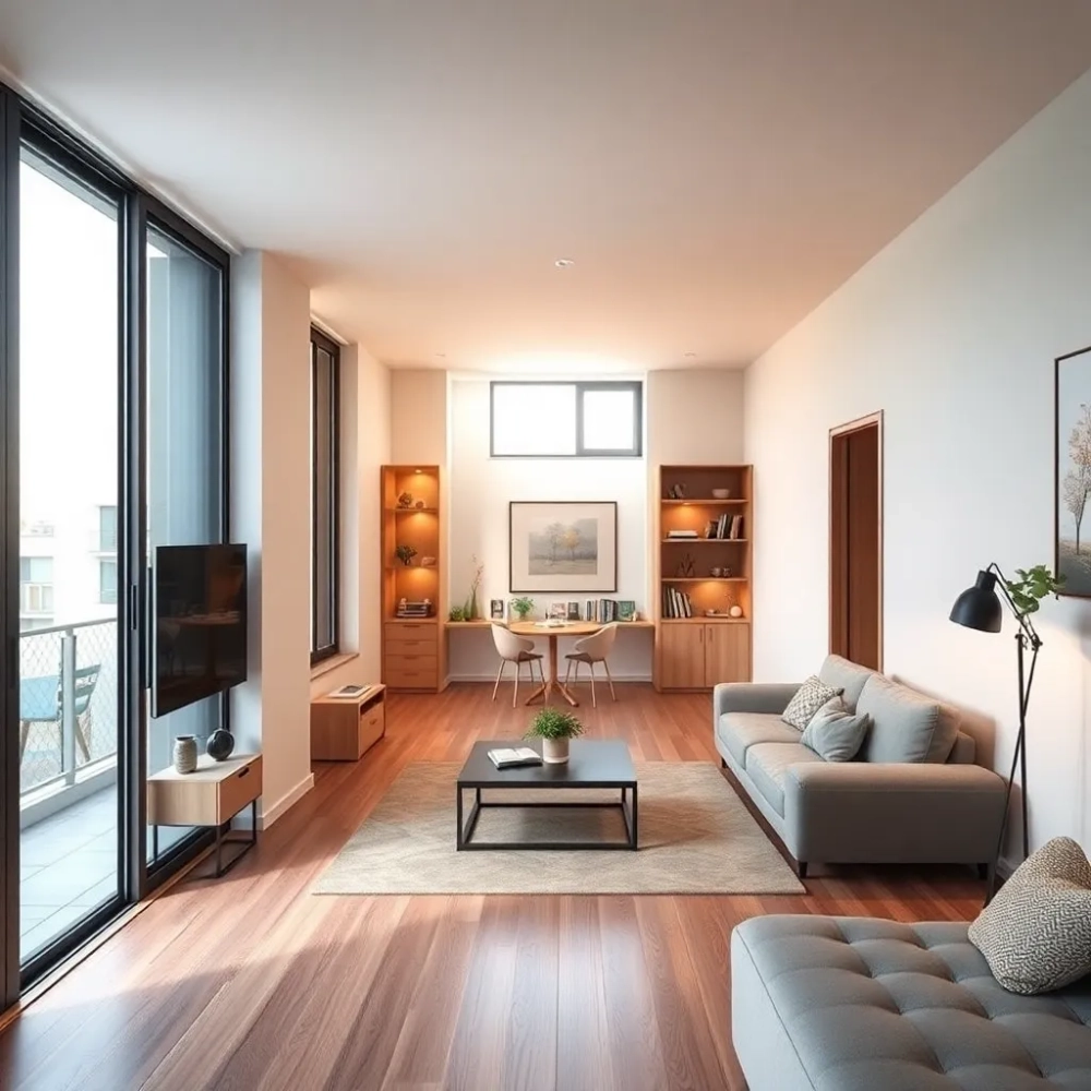 4 pokoje na 60 metrach