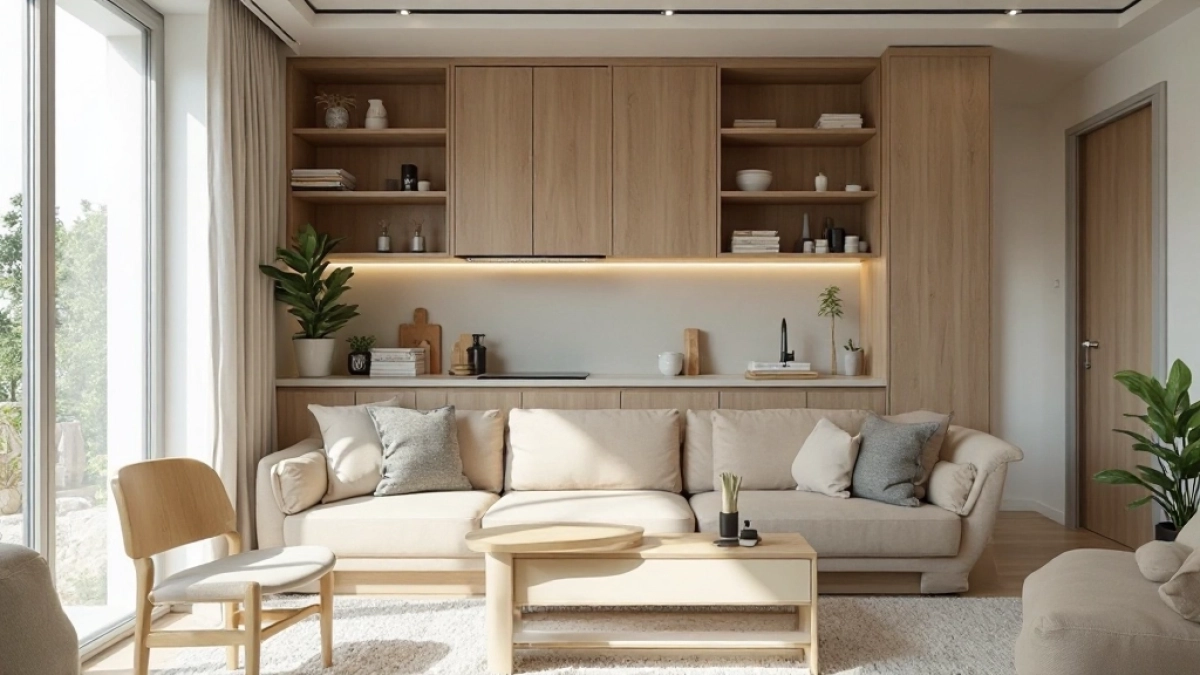 Aranżacja mieszkania w bloku 60 m