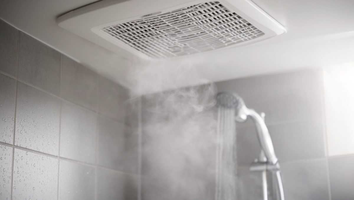 Bardzo cichy wentylator łazienkowy