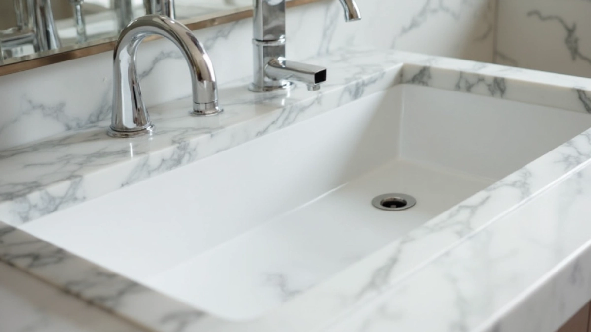 bateria do umywalki wpuszczanej w blat