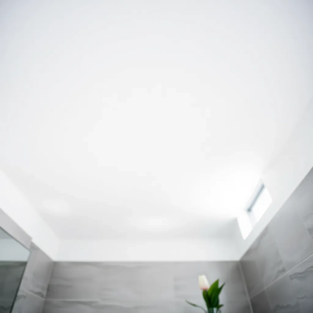 Biała farba do łazienki na sufit