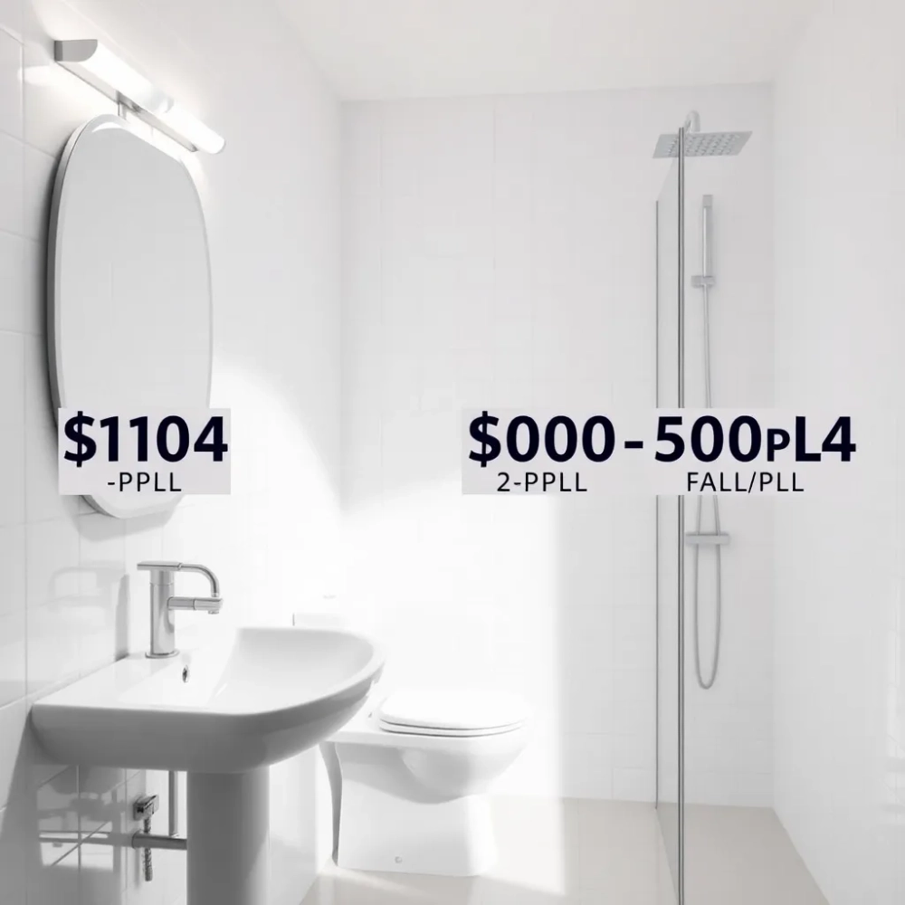 Biały montaż łazienka cennik 2024