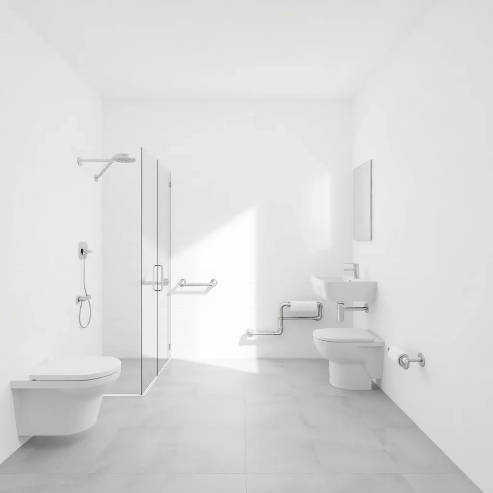 Biały montaż łazienki cennik