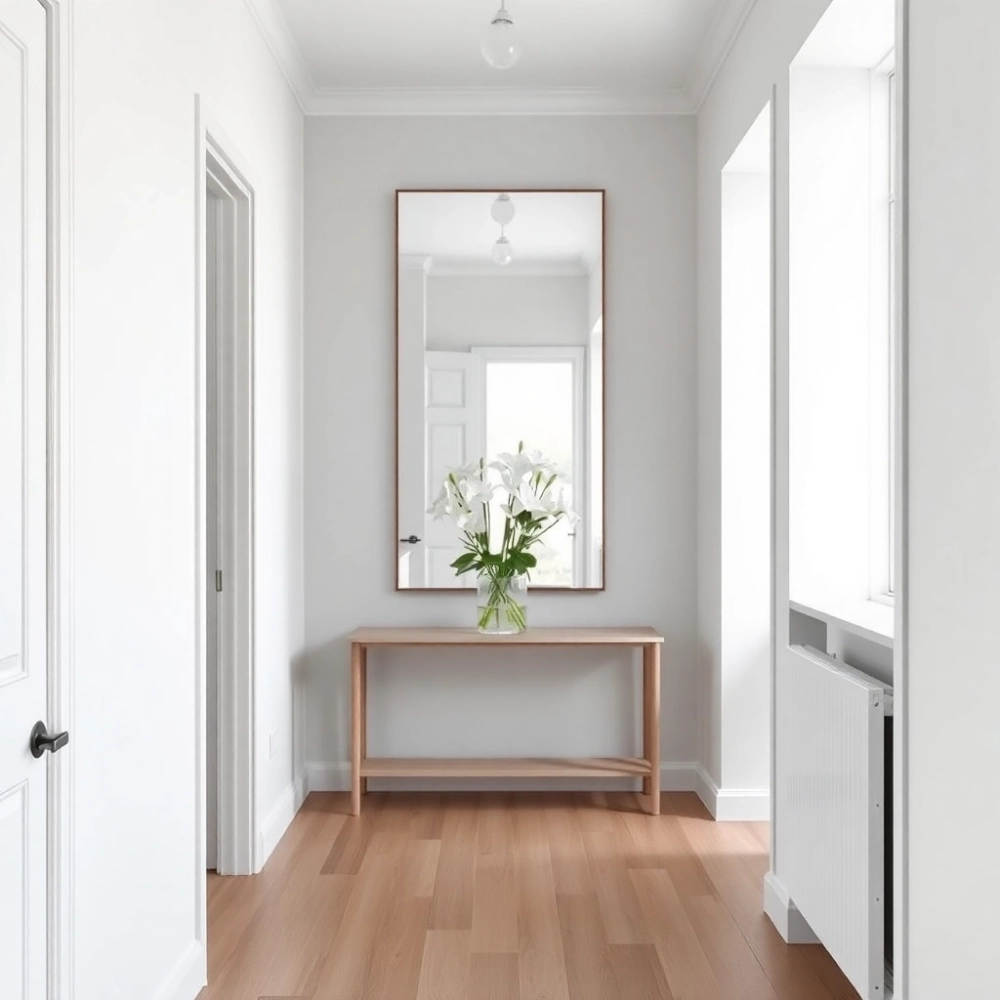 Biały przedpokój inspiracje