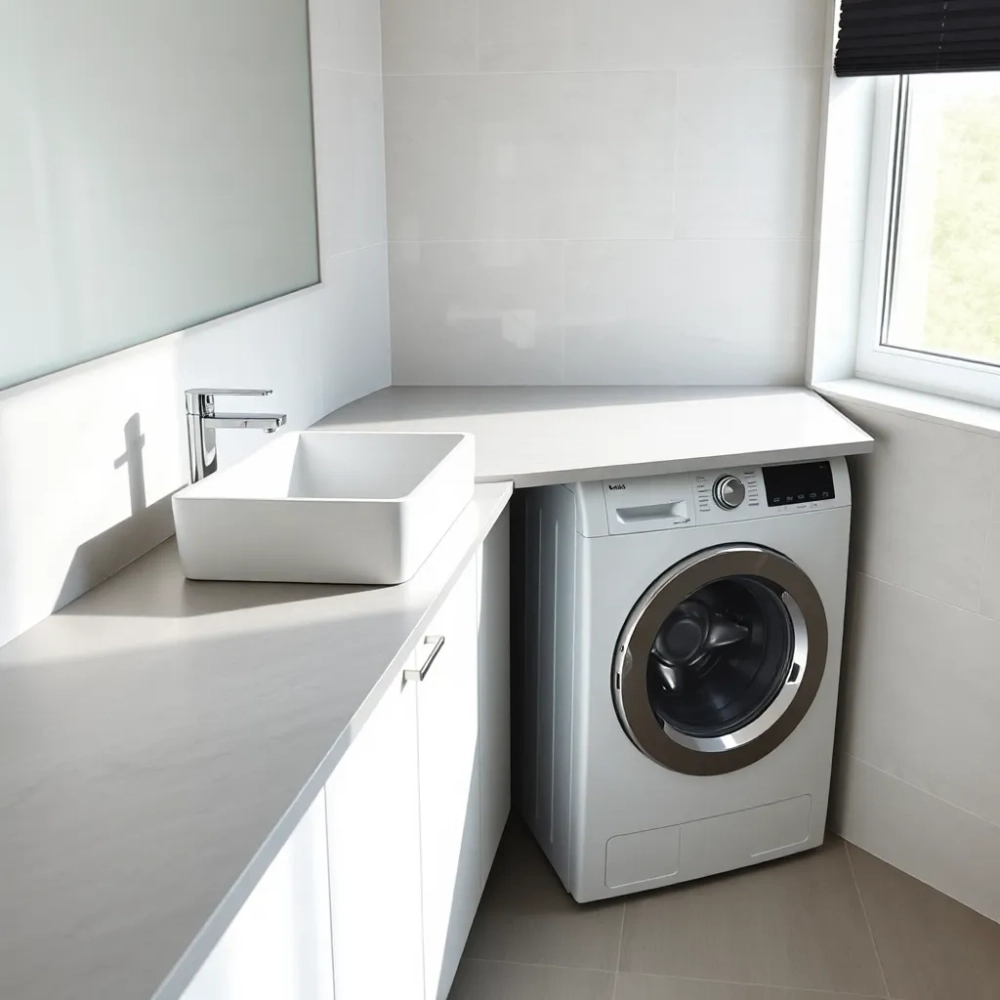 Blat do łazienki pod umywalkę i pralkę