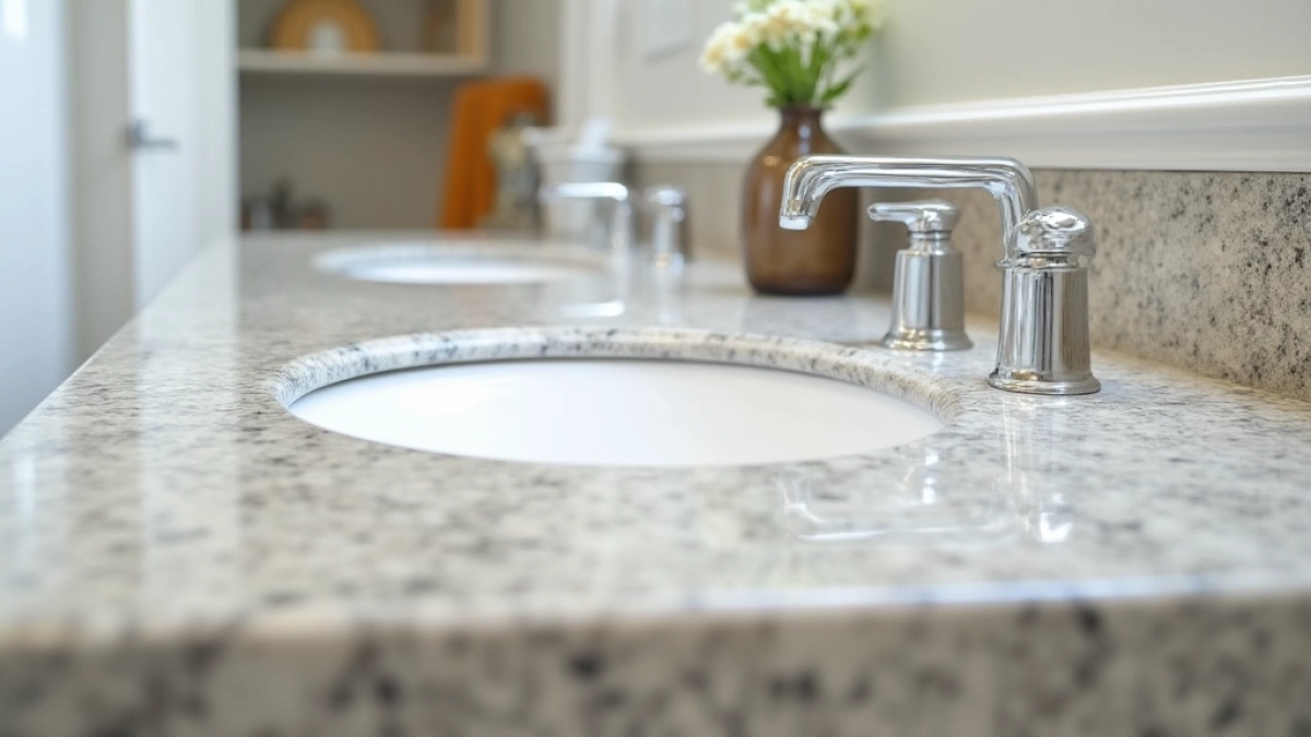 blat łazienkowy granitowy