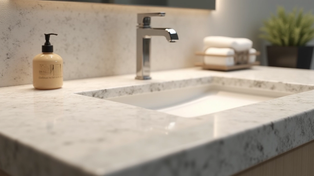 Blat łazienkowy kamienny