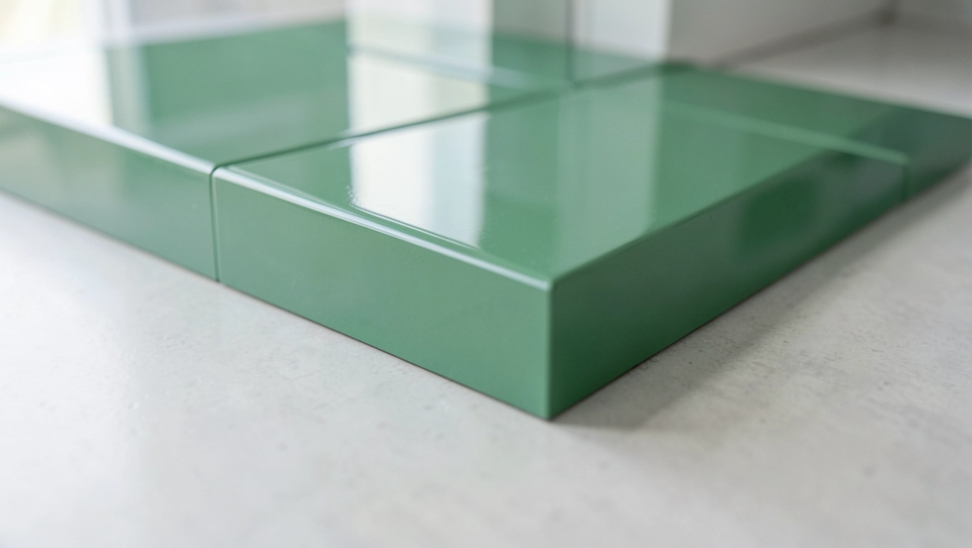 Blat z płyt K-G i okładziny płytkowej