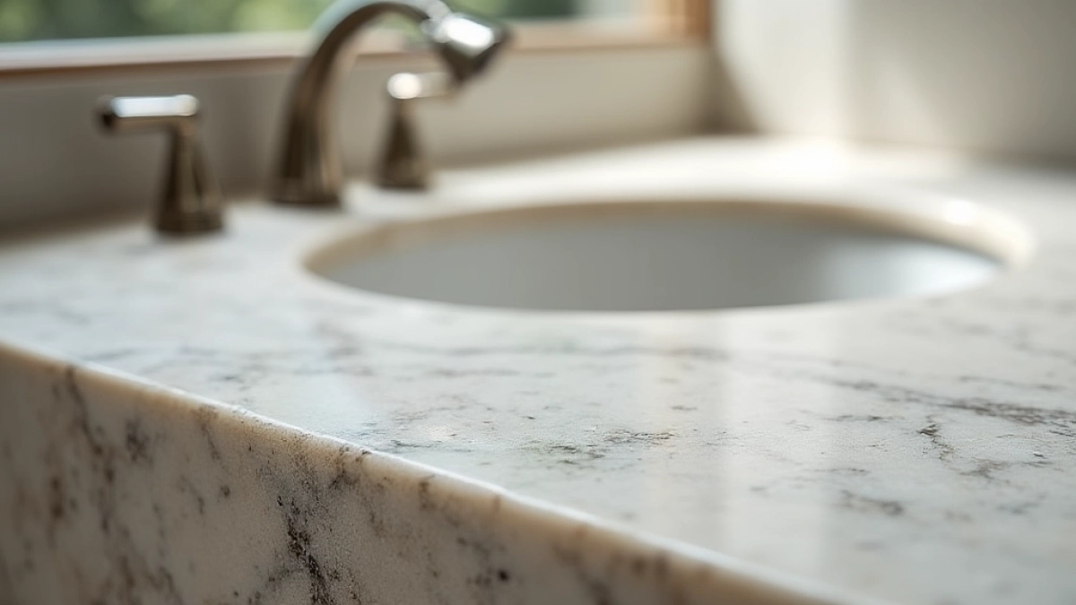 blaty łazienkowe kamienne