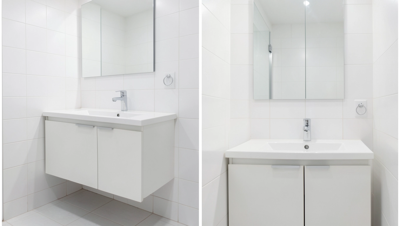 Błędy w doborze wysokości szafki łazienkowej