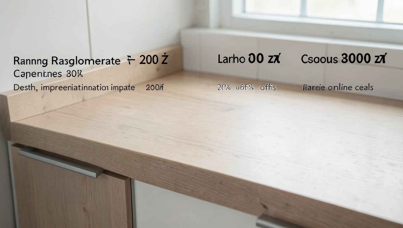 Ceny blatów łazienkowych 100 cm