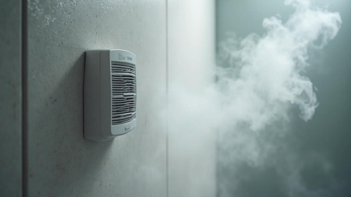 Cichy wentylator łazienkowy z timerem