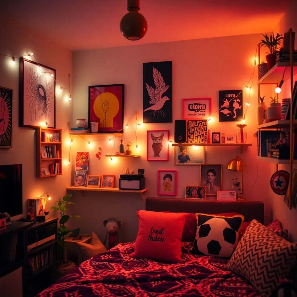 Ciekawe ozdoby do pokoju młodzieżowego