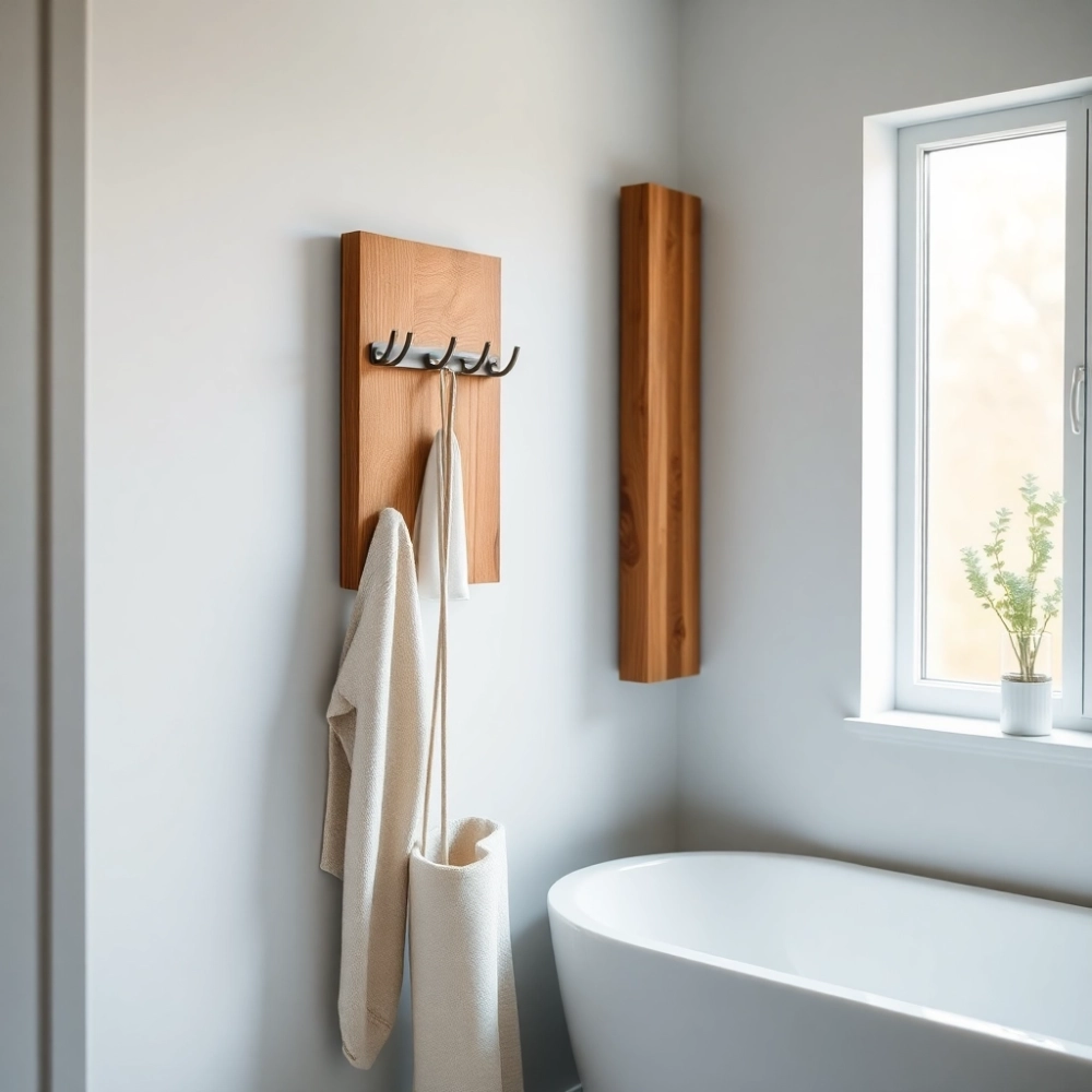 Ciekawe wieszaki do łazienki