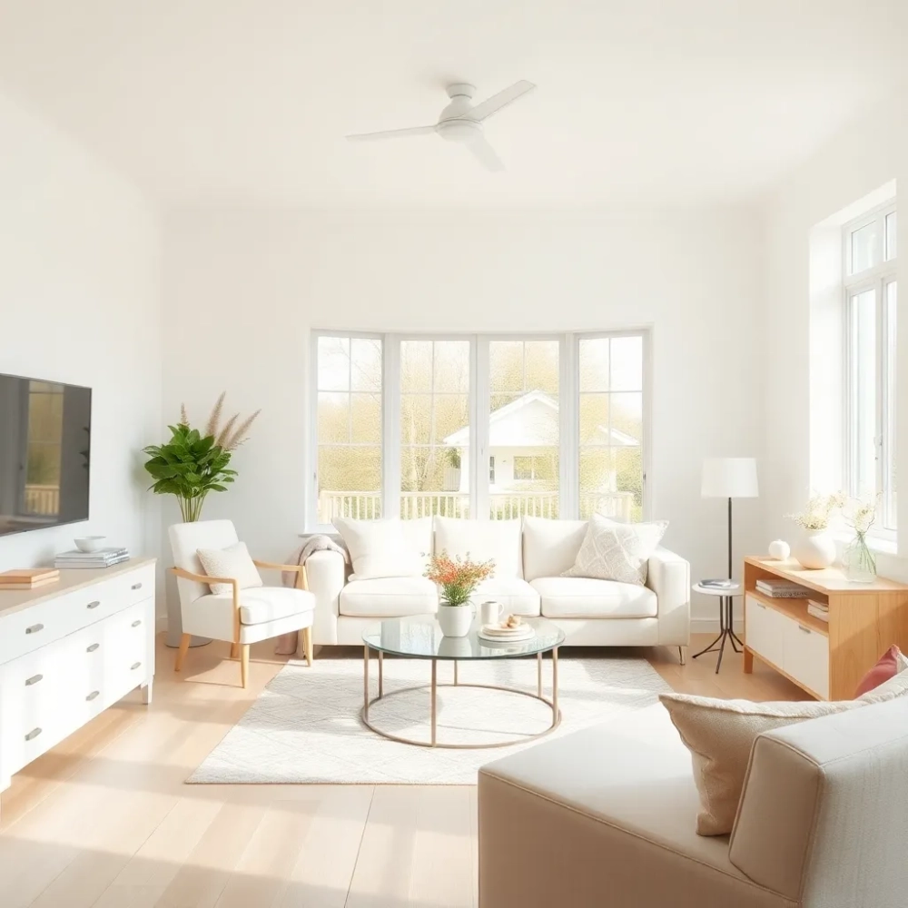 Ciemny salon jak rozjaśnić