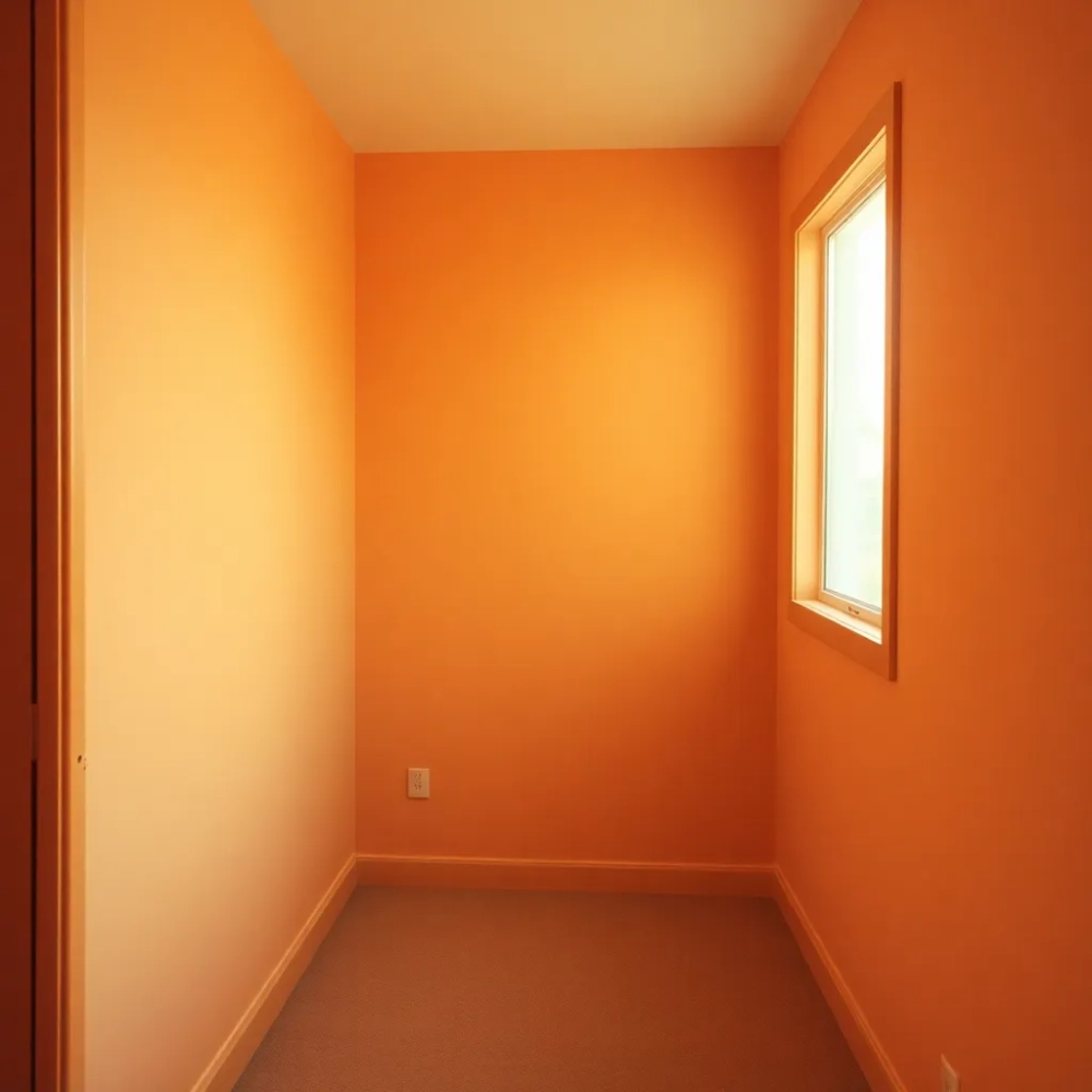 Ciepłe kolory do małego pokoju