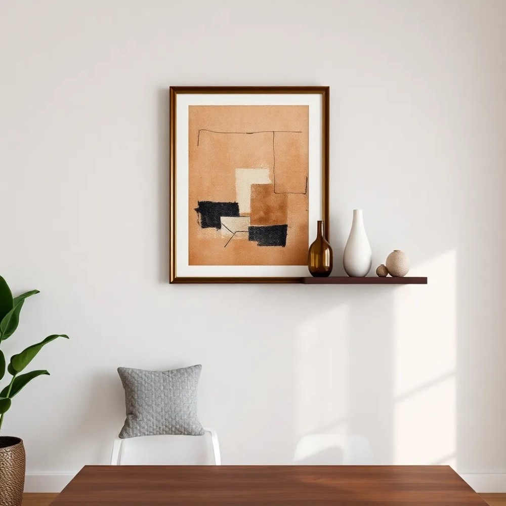 Co na ścianę przy stole w salonie