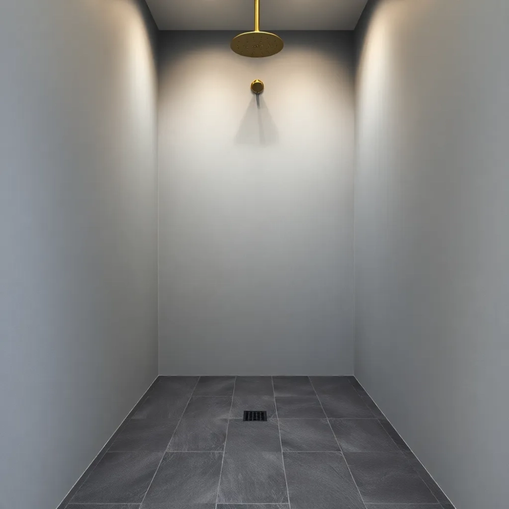 Co zamiast płytek pod prysznic