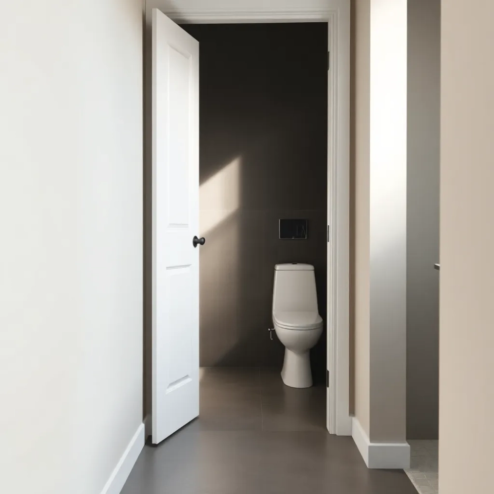 Czy drzwi do łazienki muszą otwierać się na zewnątrz