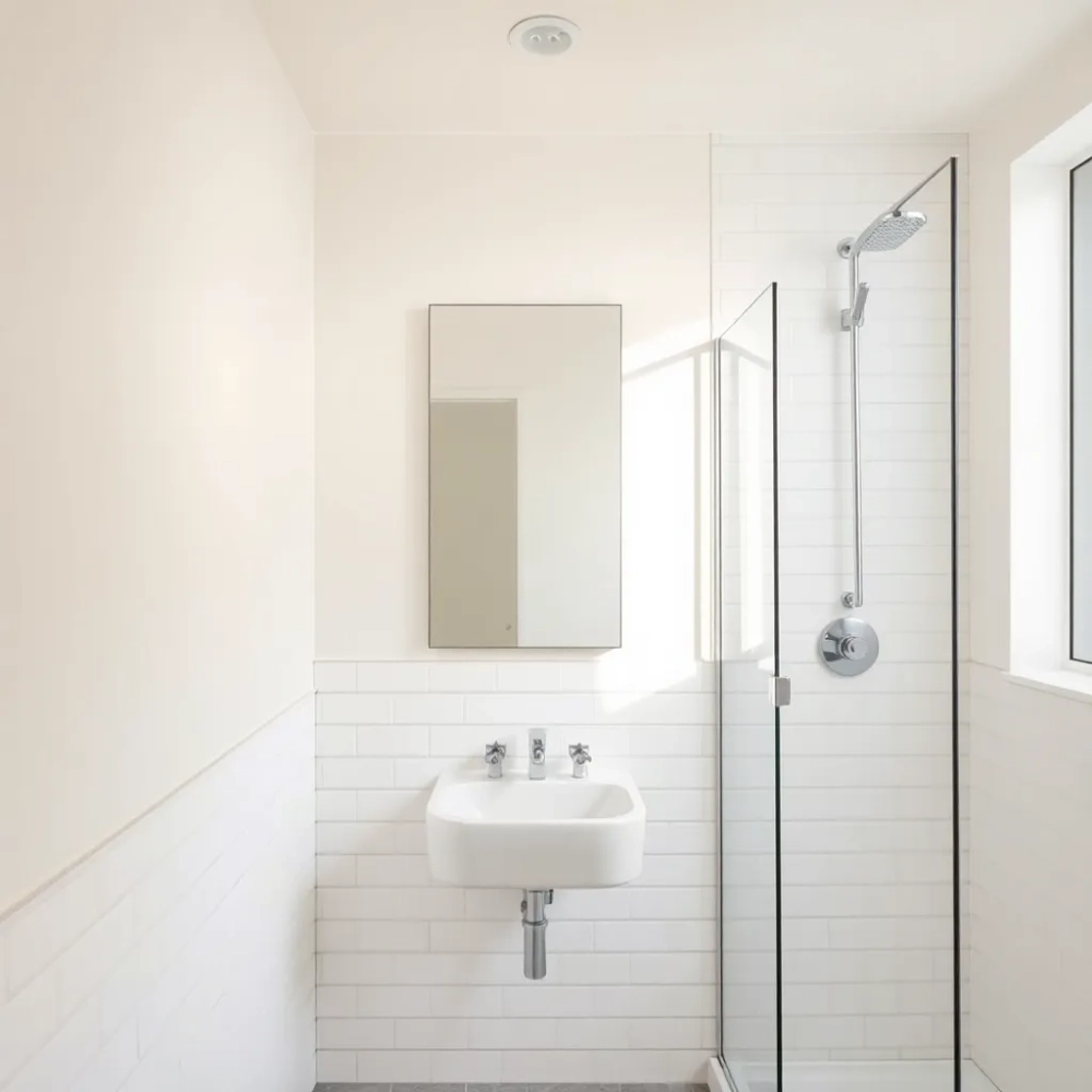 Czy łazienka musi być cała w płytkach