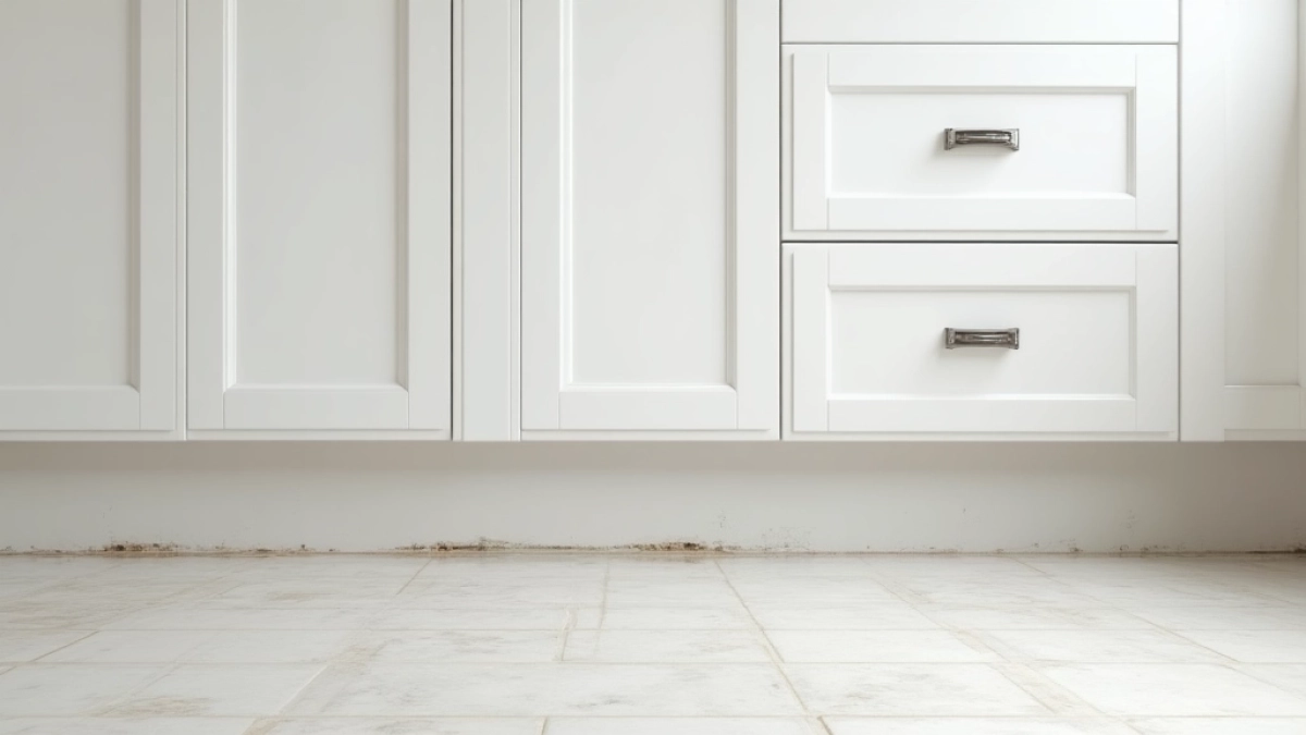 Czy układać płytki pod szafkami w kuchni