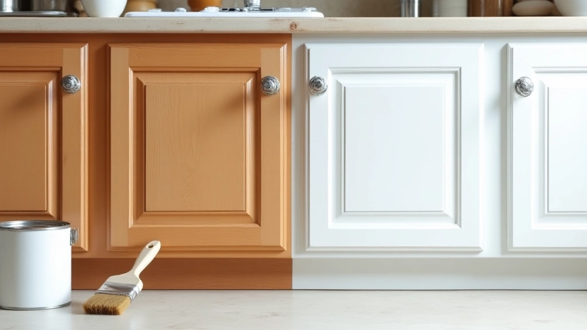 czym pomalować szafki kuchenne