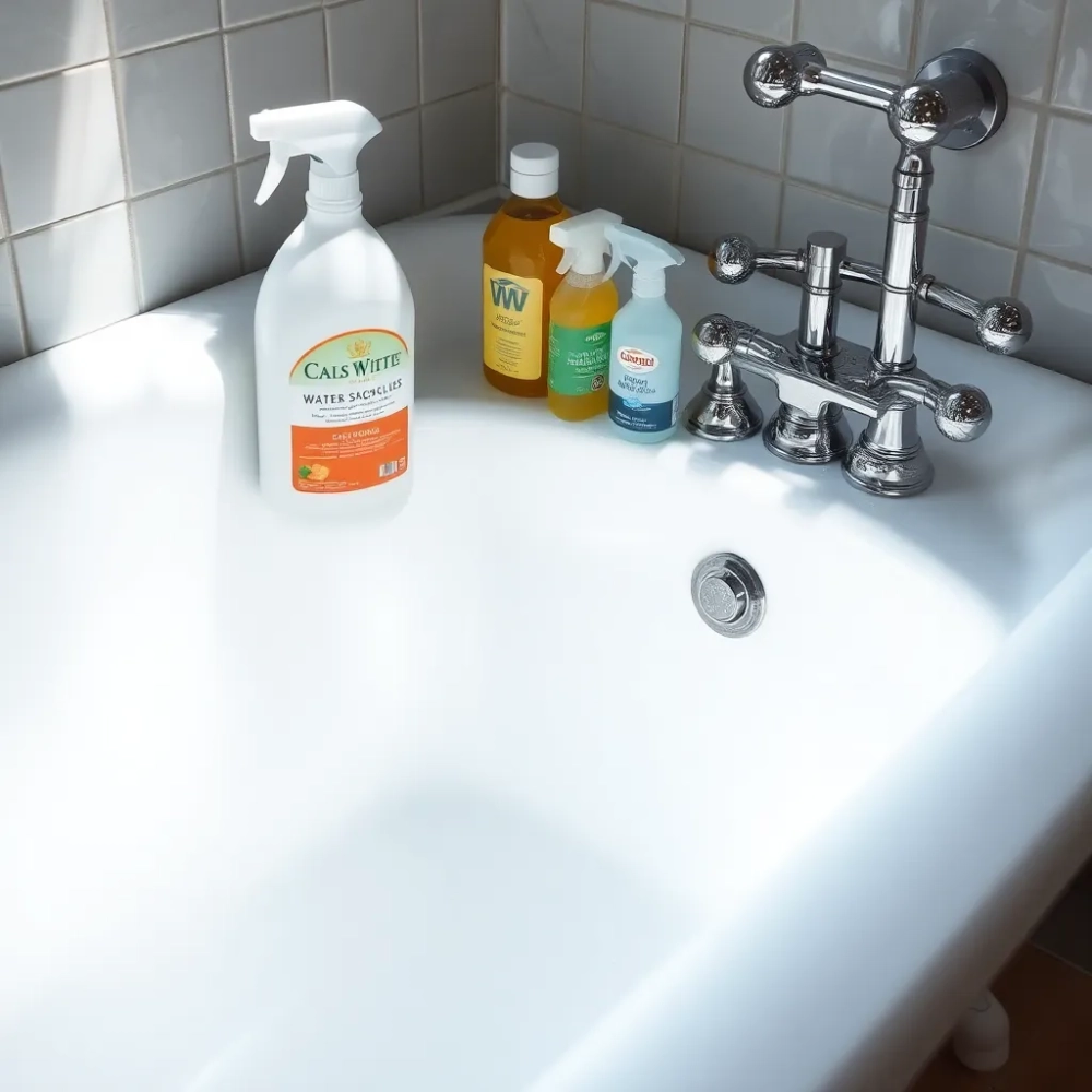 Czym wybielić wannę żeliwną