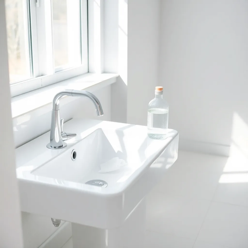 Czyszczenie łazienki octem