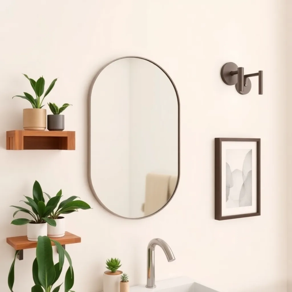 Dekor do łazienki na ścianę