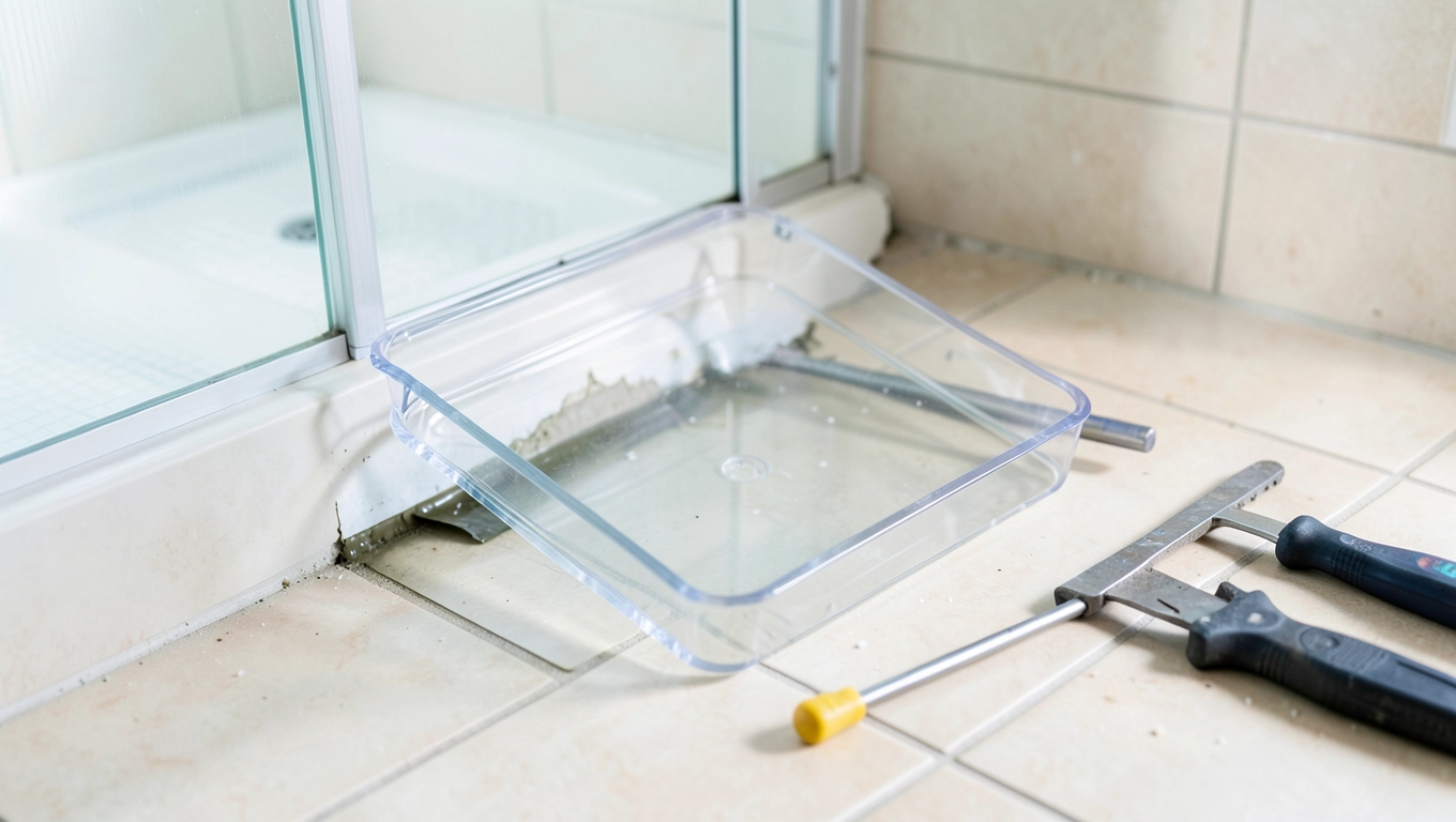 Demontaż kabiny prysznicowej z brodzikiem - ceny