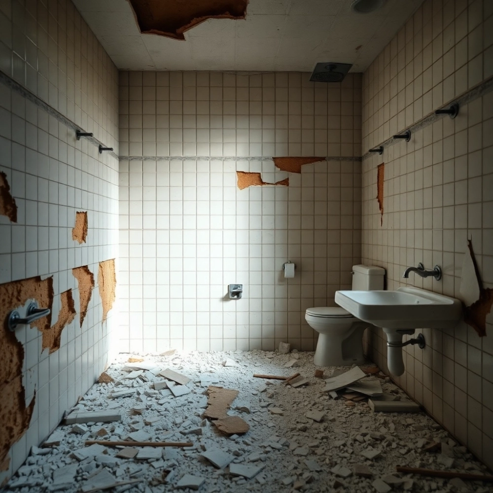 Demontaż łazienki cena