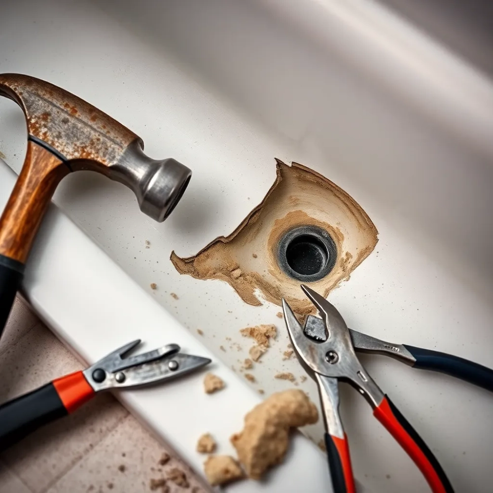 Demontaż wanny cena