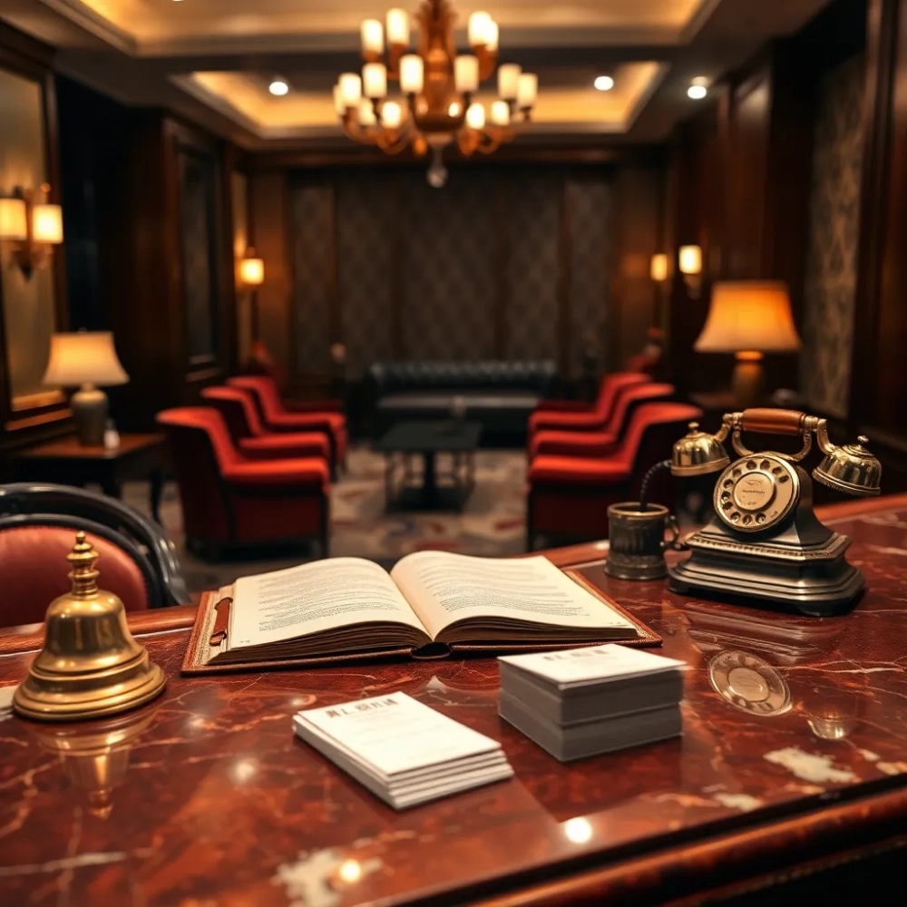 Dialog rezerwacja pokoju w hotelu po polsku