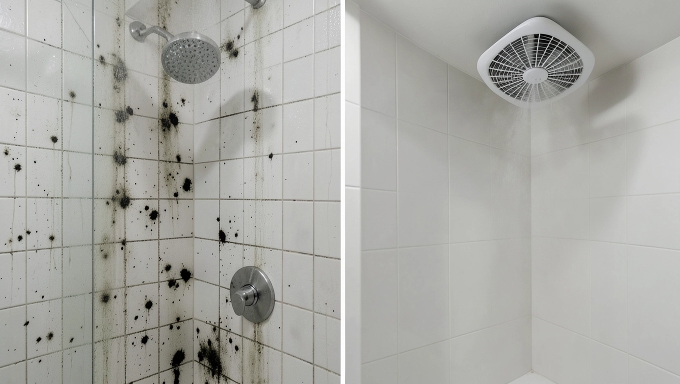 Dlaczego wentylacja chroni łazienkę przed pleśnią
