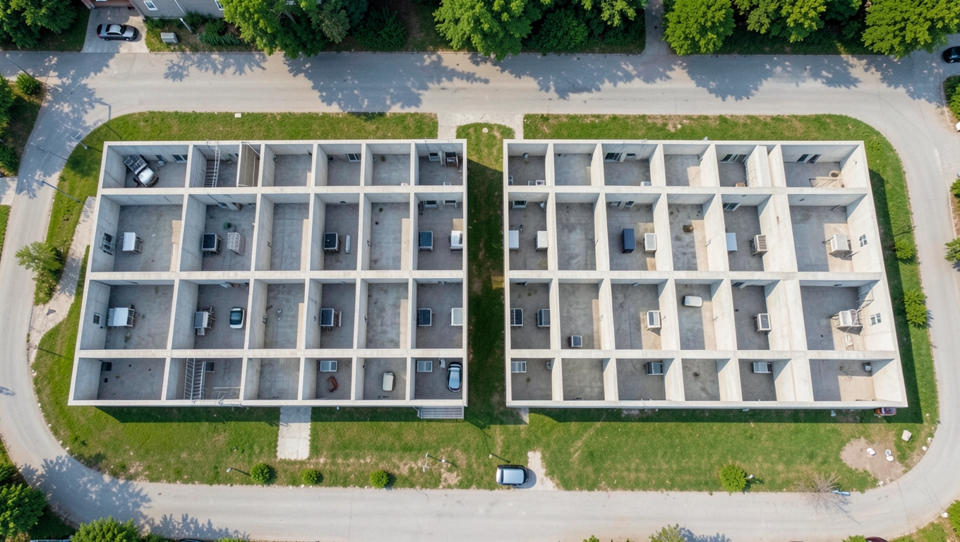 Długość i szerokość bryły bloku