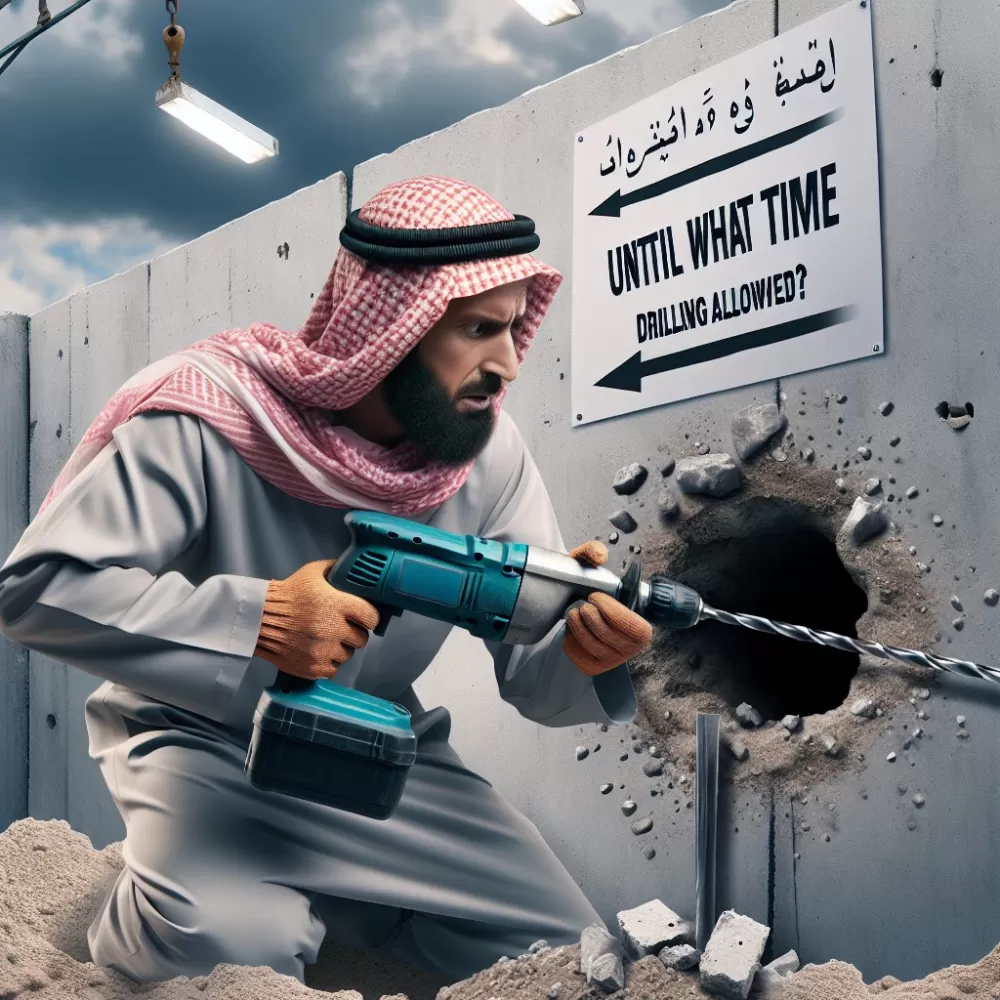 Do której godziny można wiercić