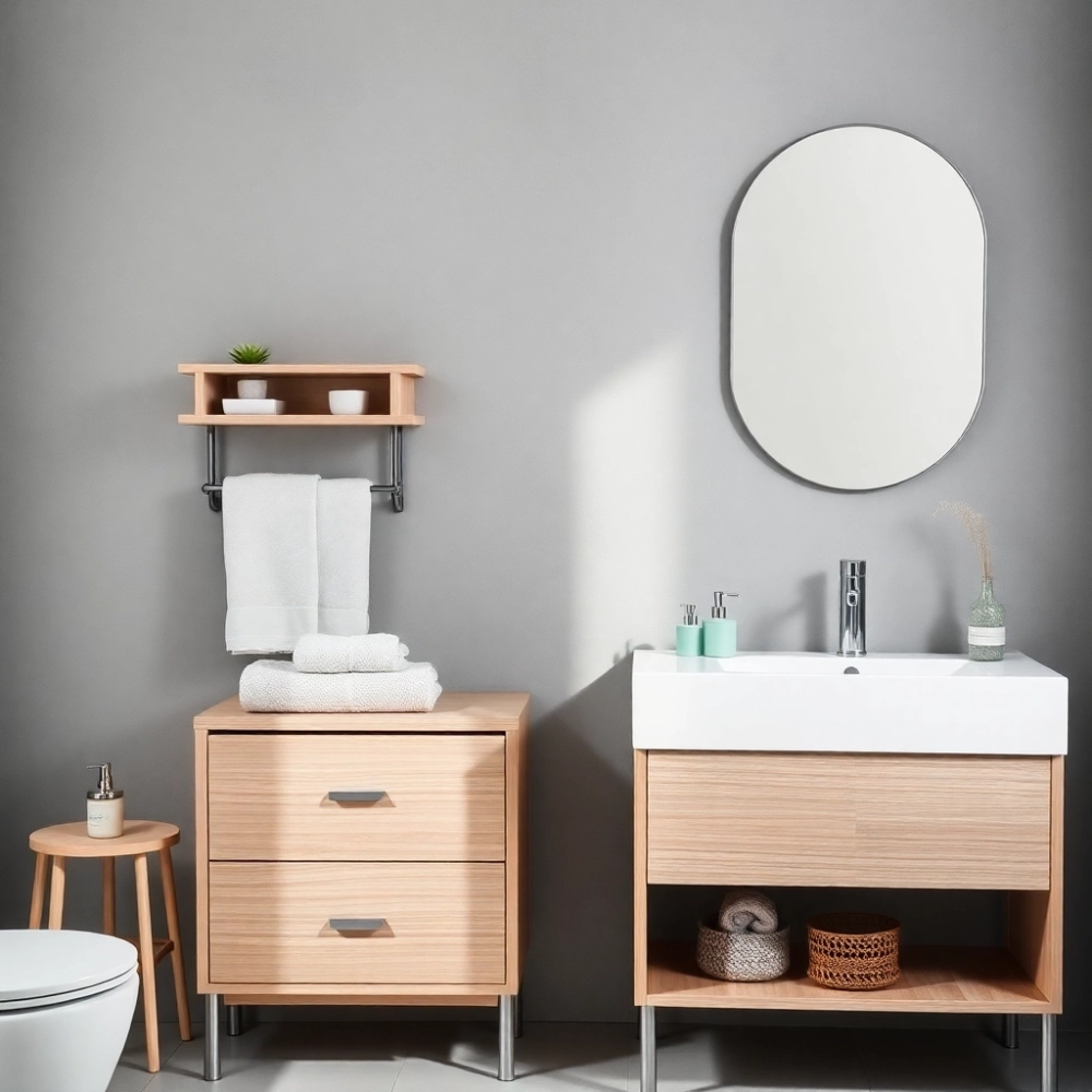 Dodatki do szarej łazienki inspiracje