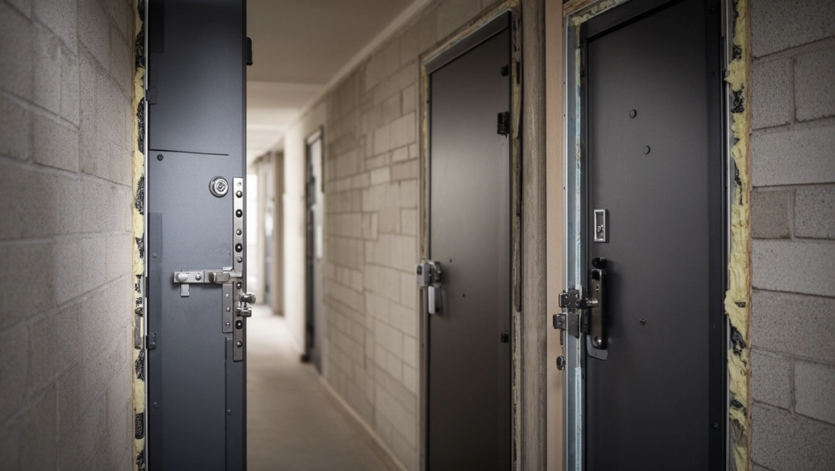 Dodatkowe drzwi do mieszkania w bloku