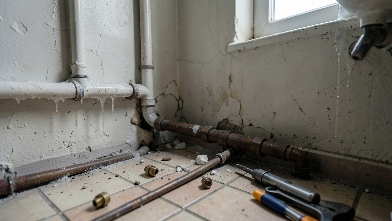 Dodatkowe koszty wymiany w łazience blokowej