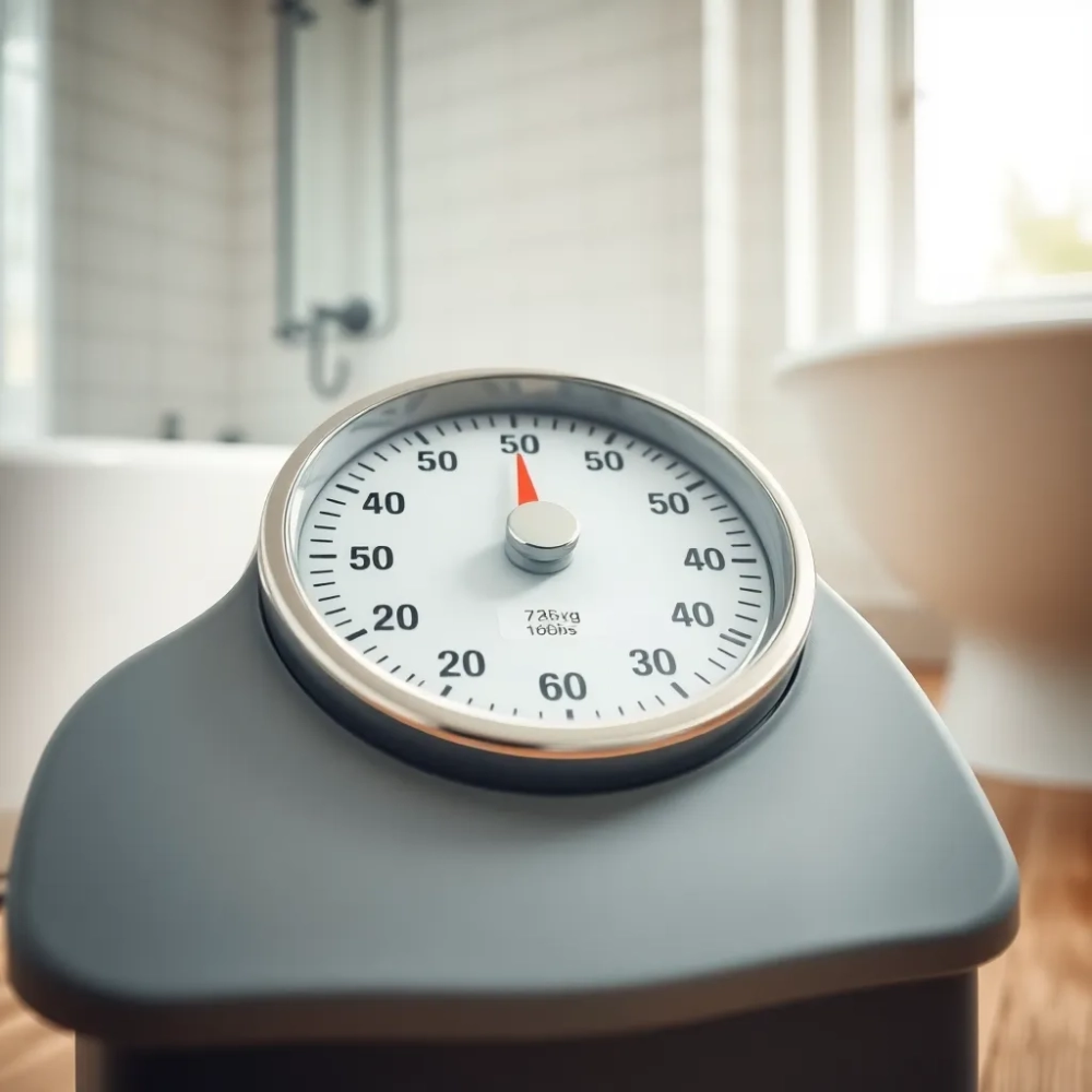 Dokładna waga łazienkowa mechaniczna